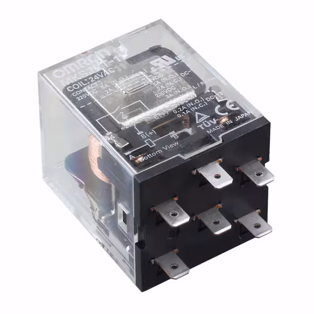 MKS2XT-11 AC24 Omron Automation and Safety  Power Relays Over 2 Amps